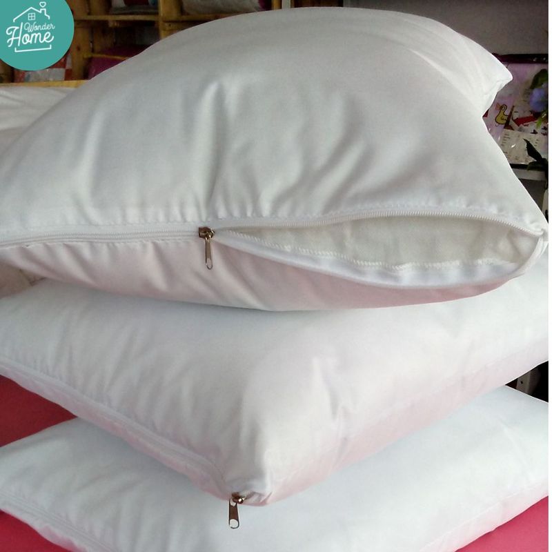 WONDER HOME - Almohada Hotelera Siliconada 50x70 Cm+ Forro Antifluido