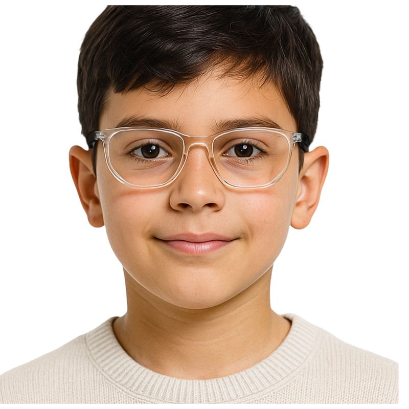 GENERICO - Montura Transparente Para Niños de Alta Calidad en Acetato