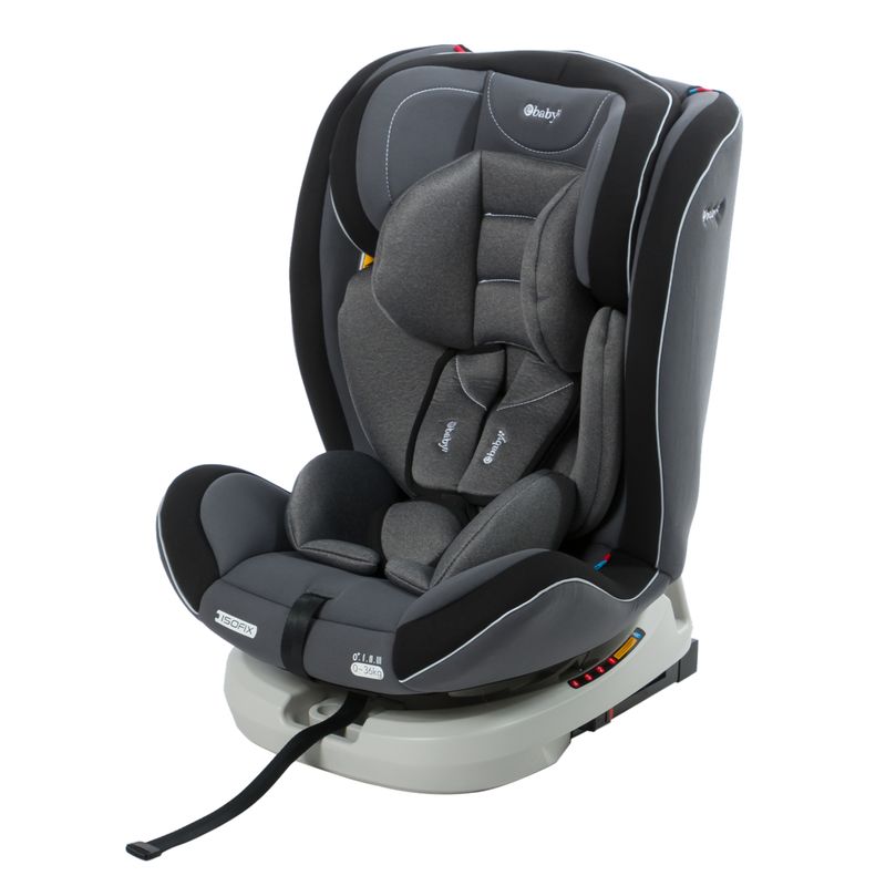 EBABY - Silla de auto con sistema ISOFIX Gris oscuro  LOUIS EB567
