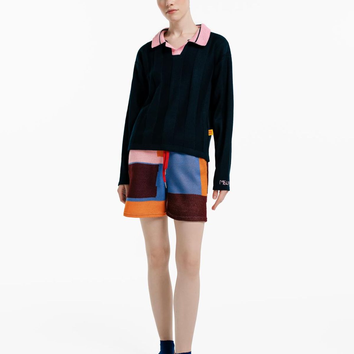 MAGLIONE - Pantaloneta Mosaico Mujer