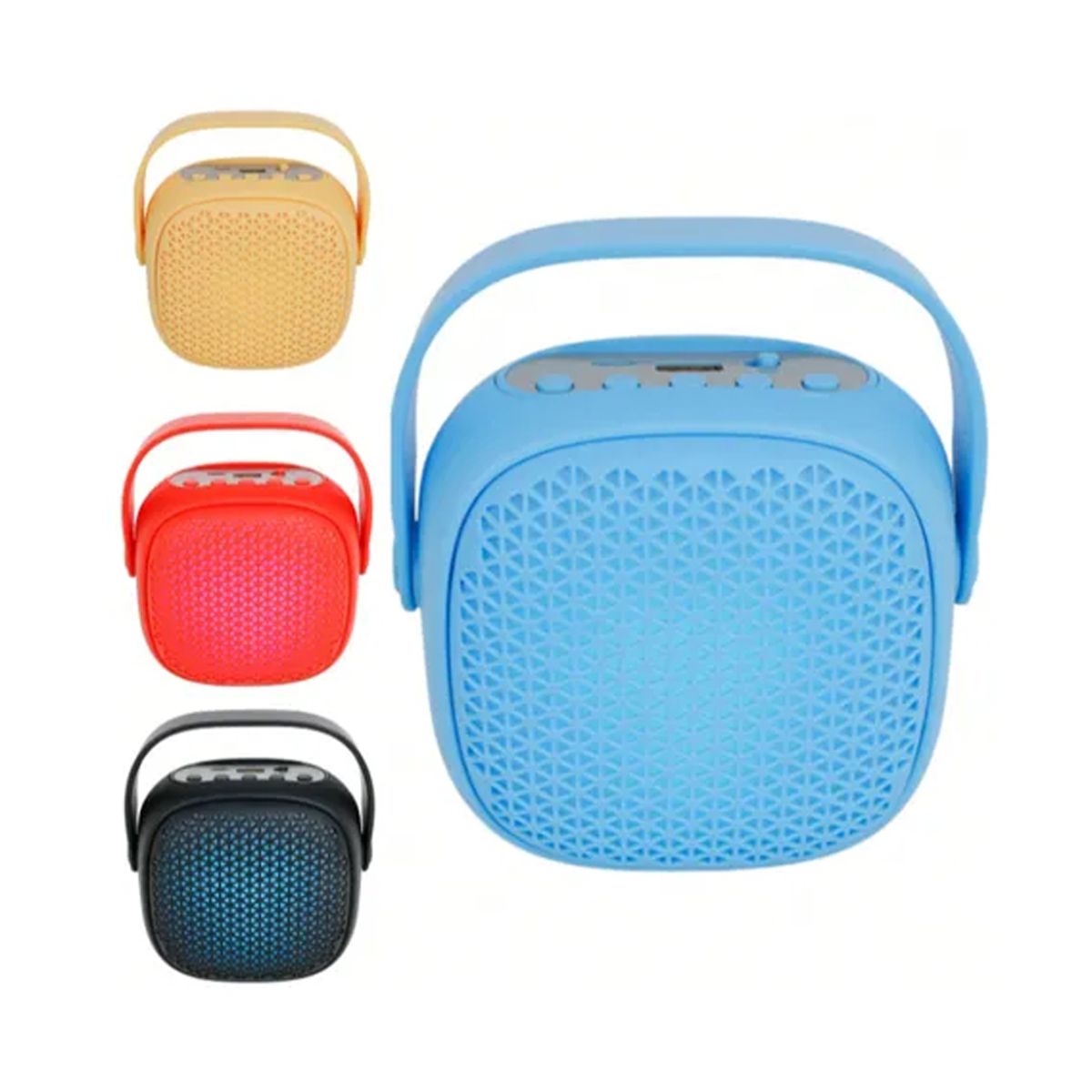 GENERICO - Altavoz Karaoke GTS-2009 de 4” con 2 Micrófonos
