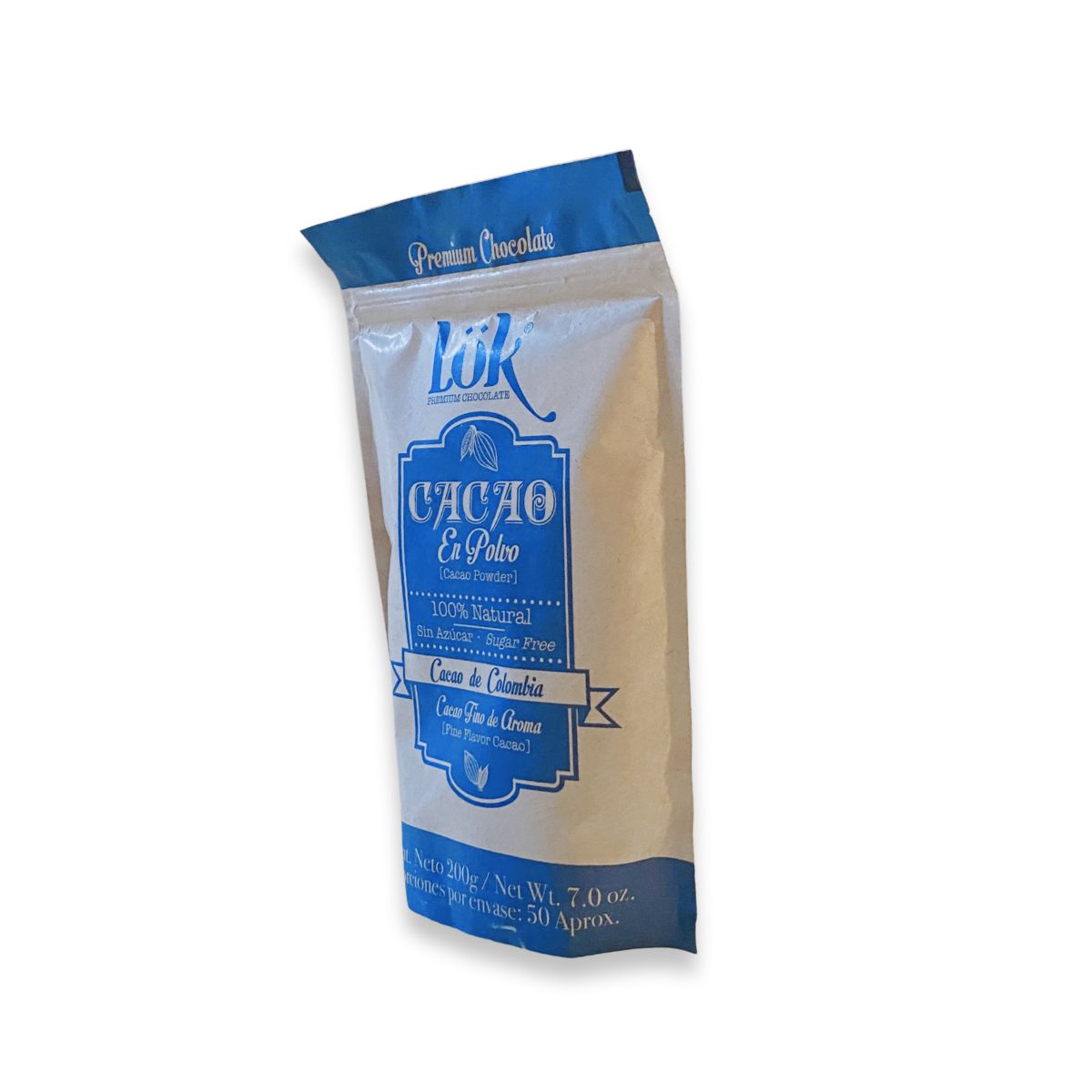 LOK FOODS - Lok Cacao En Polvo 200 gramos