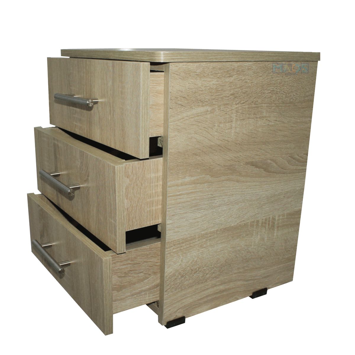 MAOS - Combo X2 Mesa De Noche  Nochero  Mesa Auxiliar