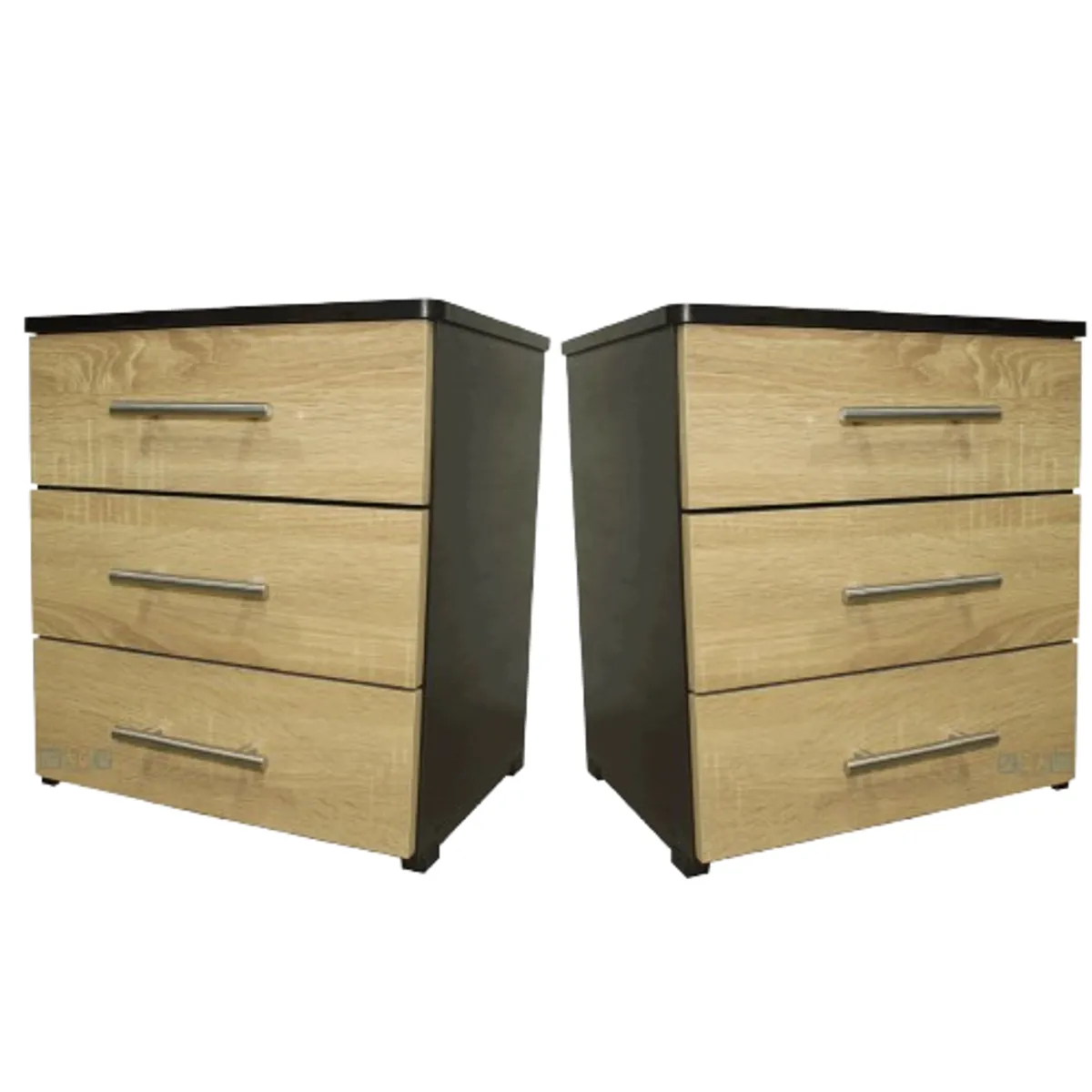 MAOS - Combo X2 Mesa De Noche  Nochero  Mesa Auxiliar