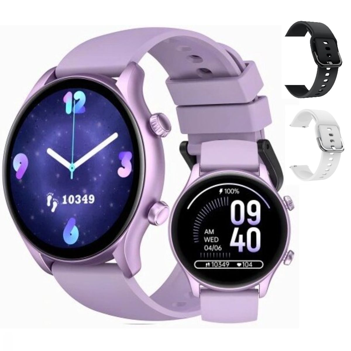 ZEBLAZE - Reloj Inteligente Mujer Asistente De Voz Integrado Llamadas Smartwatch