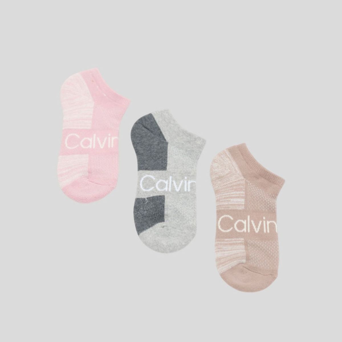 CALVIN KLEIN - Pack multicolor de 3 medias cushion invisibles Calvin Klein