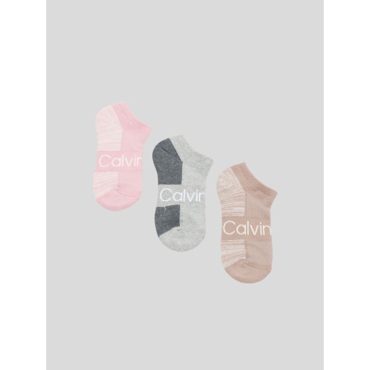 CALVIN KLEIN - Pack multicolor de 3 medias cushion invisibles Calvin Klein