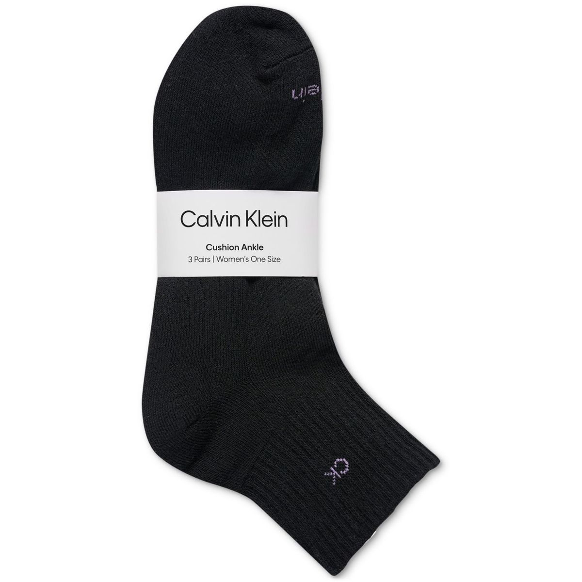CALVIN KLEIN - Pack negro de 3 medias cushion Calvin Klein