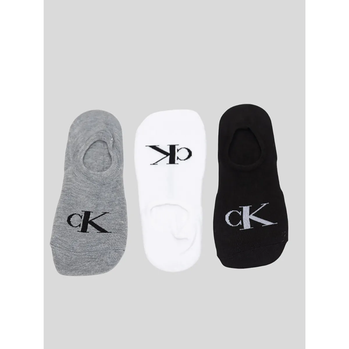 CALVIN KLEIN - Pack negro de 3 medias archive Calvin Klein