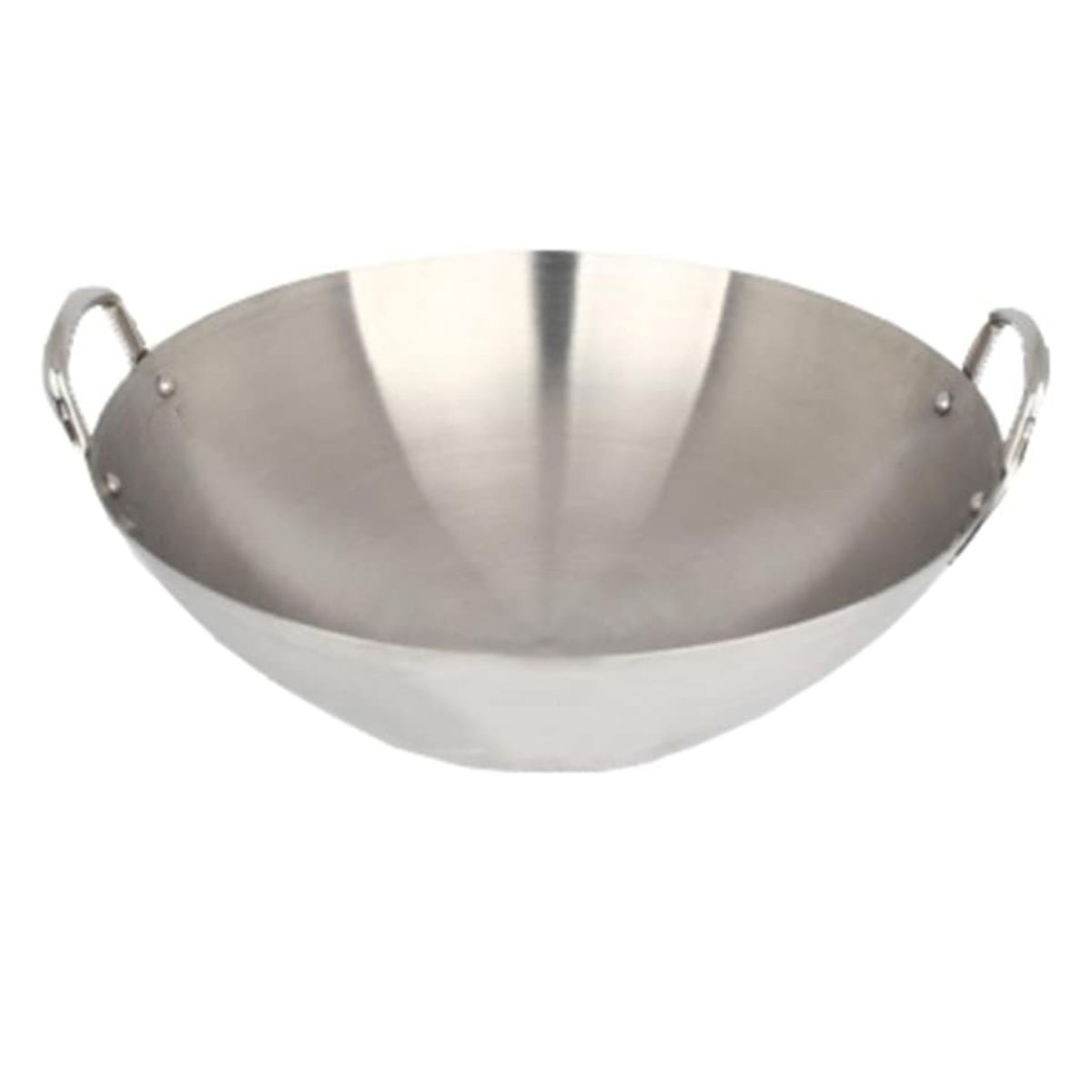 TRIPLE CLEAN - Wok De Acero Inoxidable 30 Cm Diámetro