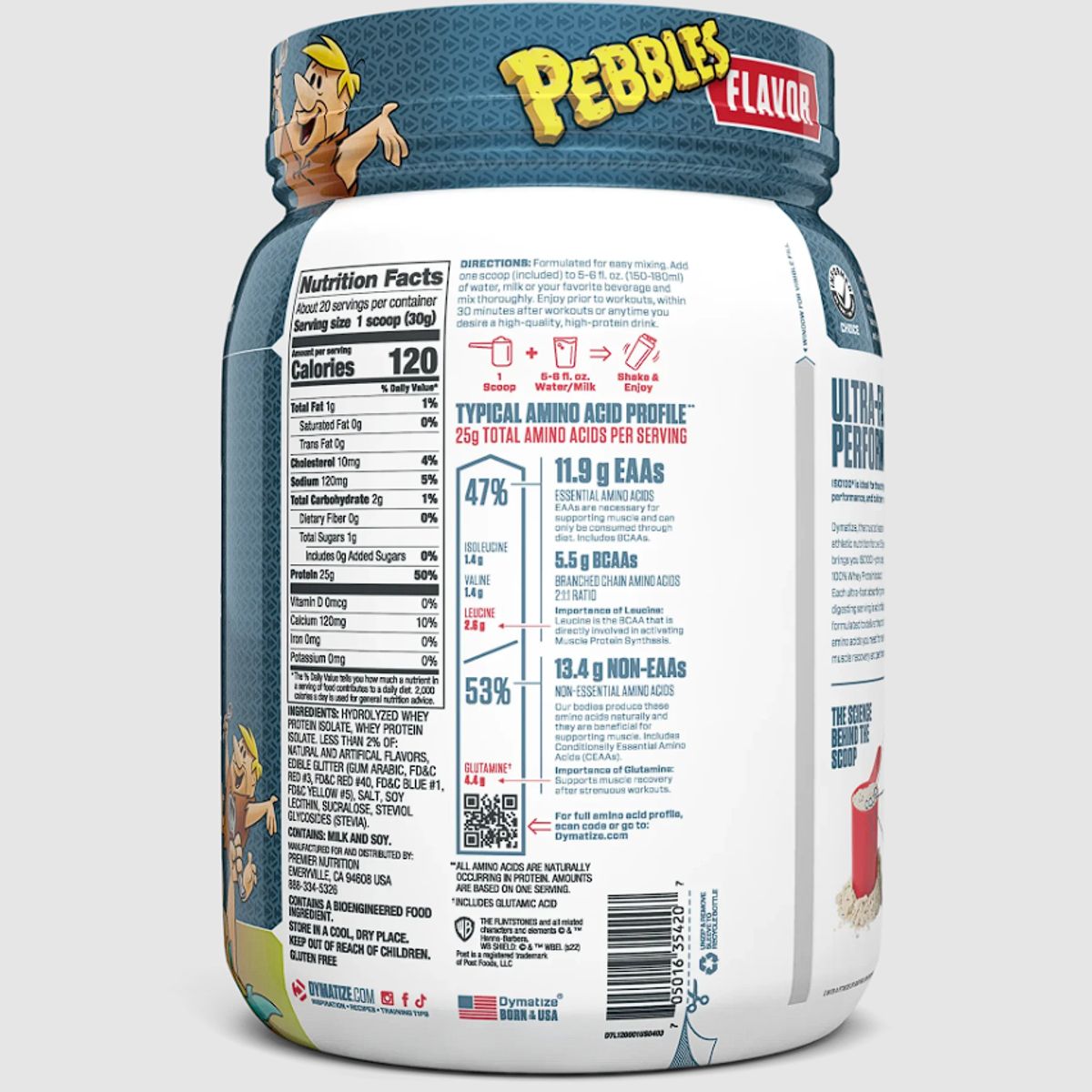 DYMATIZE - ISO100 Dymatize FRUIT PEBBLES 100% Hidrolizada 610g
