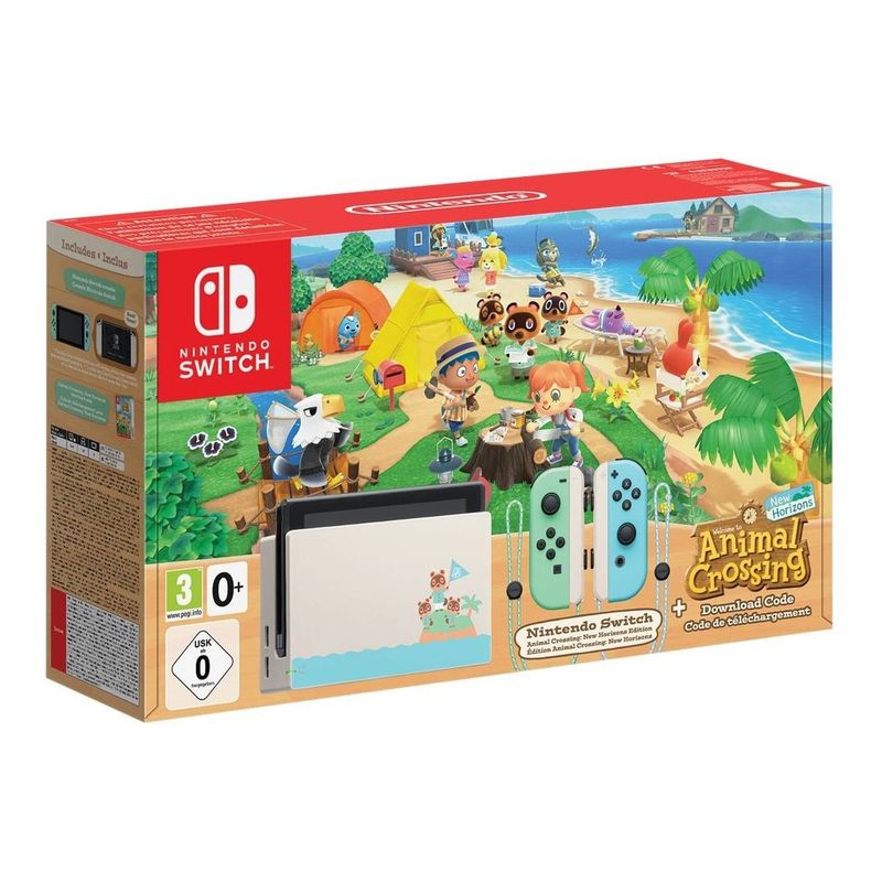 NINTENDO - Nintendo Switch New Horizons Edition  Consola Edición Especial