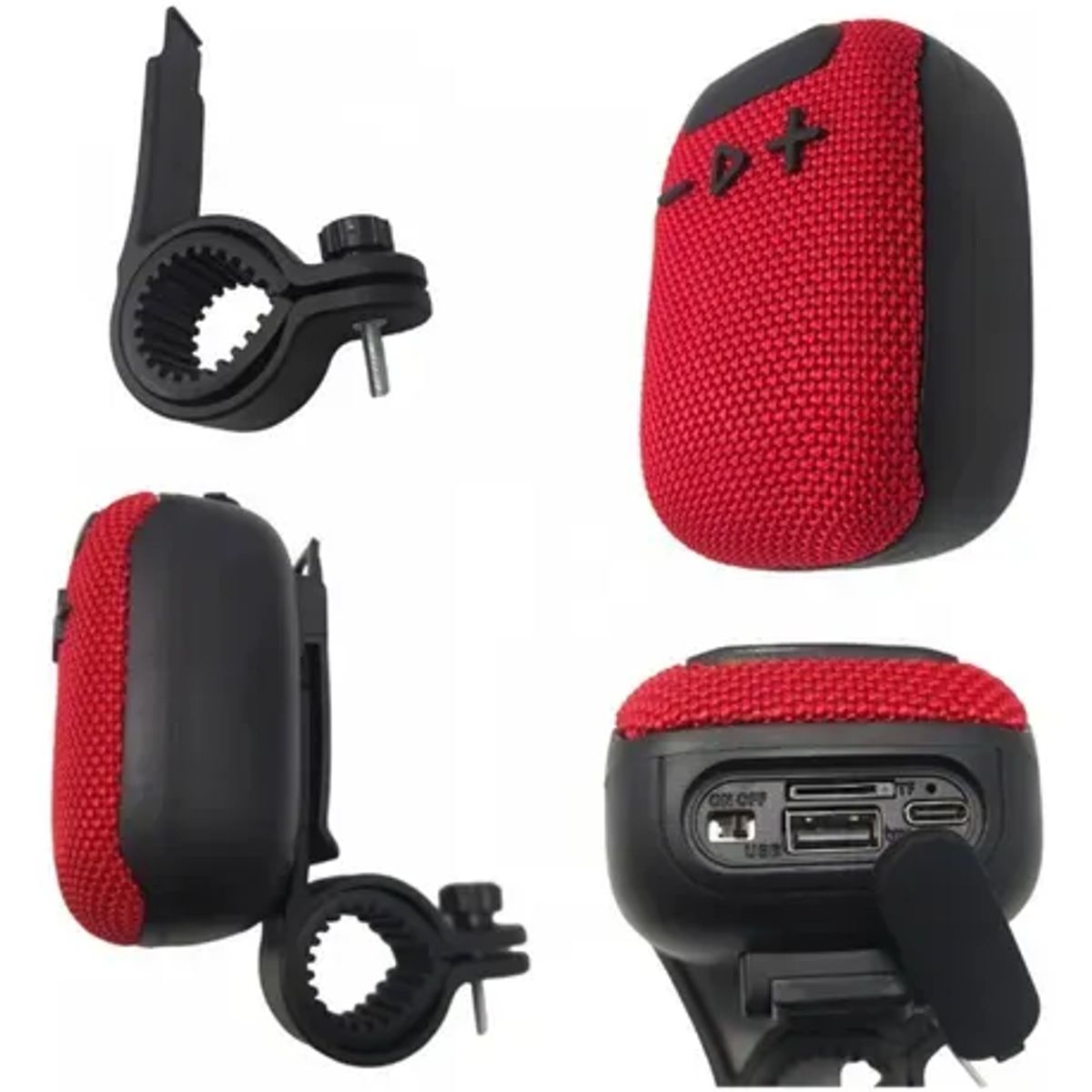 SHUNGA - Parlante Para Bicicleta Portátil Con Pantalla