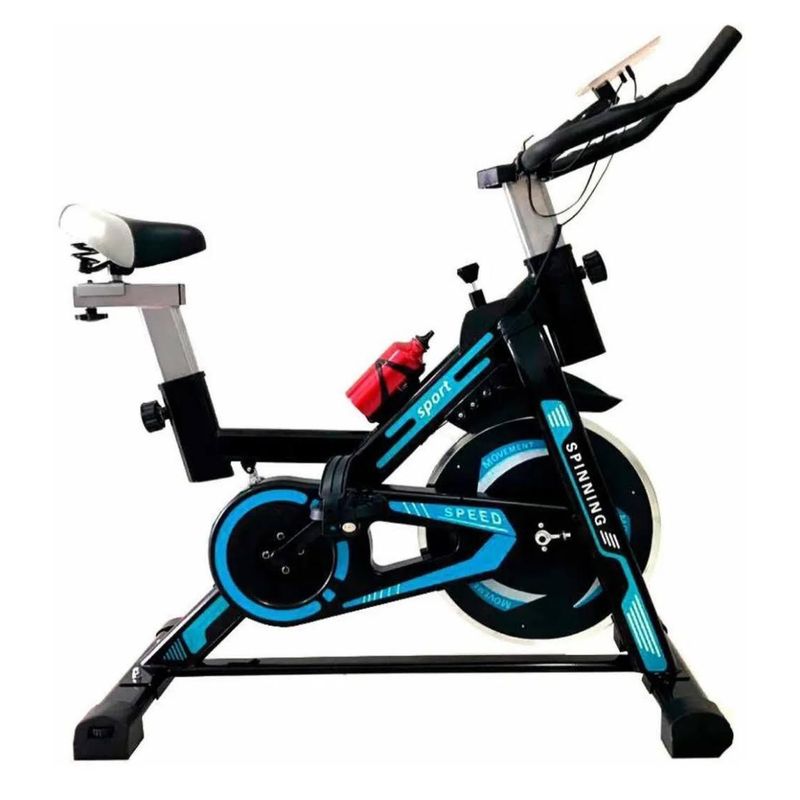 GENERICO - Bicicleta Spinning Profesional Estática Con Amortiguador