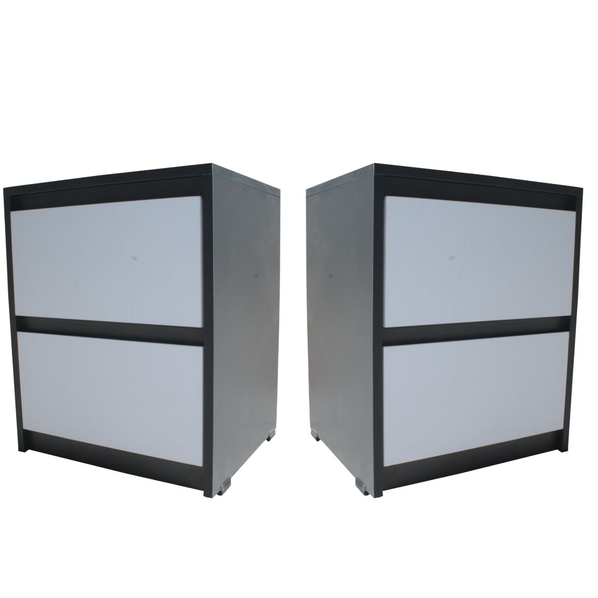 MAOS - Combo X2 Mesa De Noche  Nochero  Mesa Auxiliar