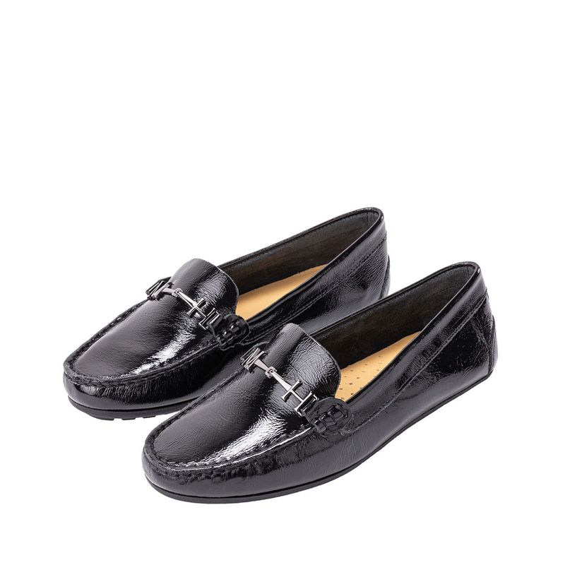 MARIO HERNANDEZ - Mocasín Anahi Negro Charol MH Mocs