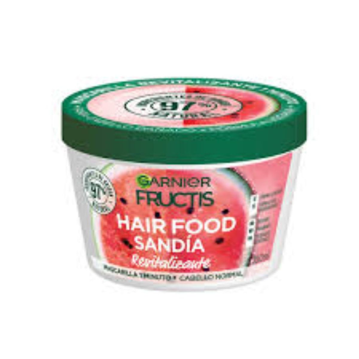 GARNIER - Mascarilla Revitalizante 1 Minuto Hair Food Sandia Garnier Fructis 350ML