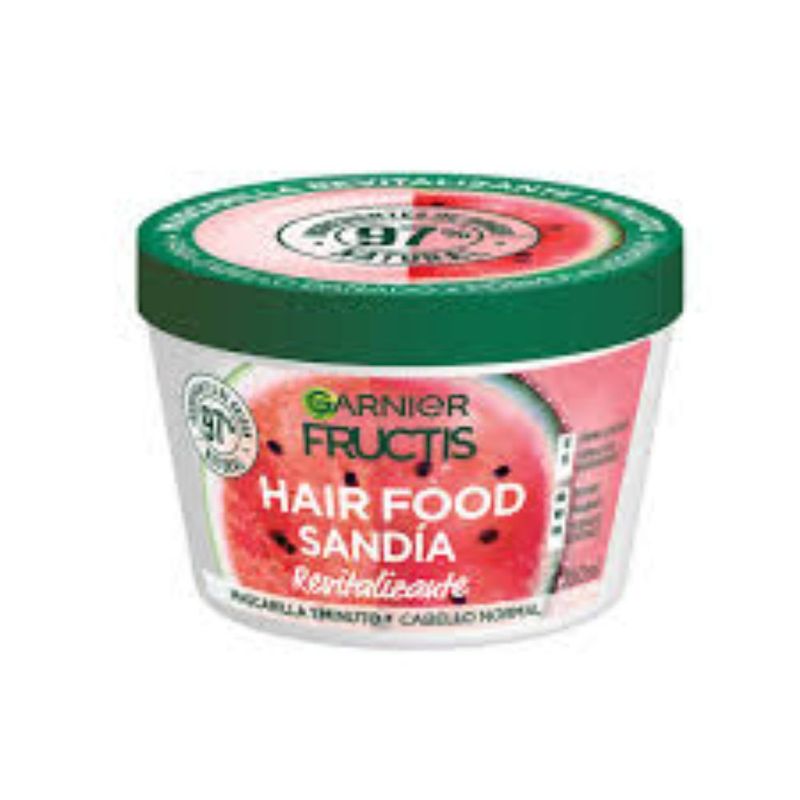 GARNIER - Mascarilla Revitalizante 1 Minuto Hair Food Sandia Garnier Fructis 350ML