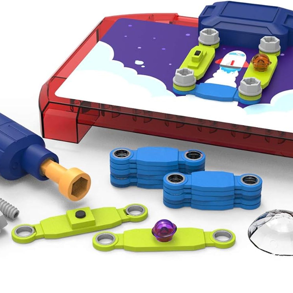 EDUCATIONAL INSIGHTS - Juego Didáctico Circuitos Espaciales Con Taladro Para Niños