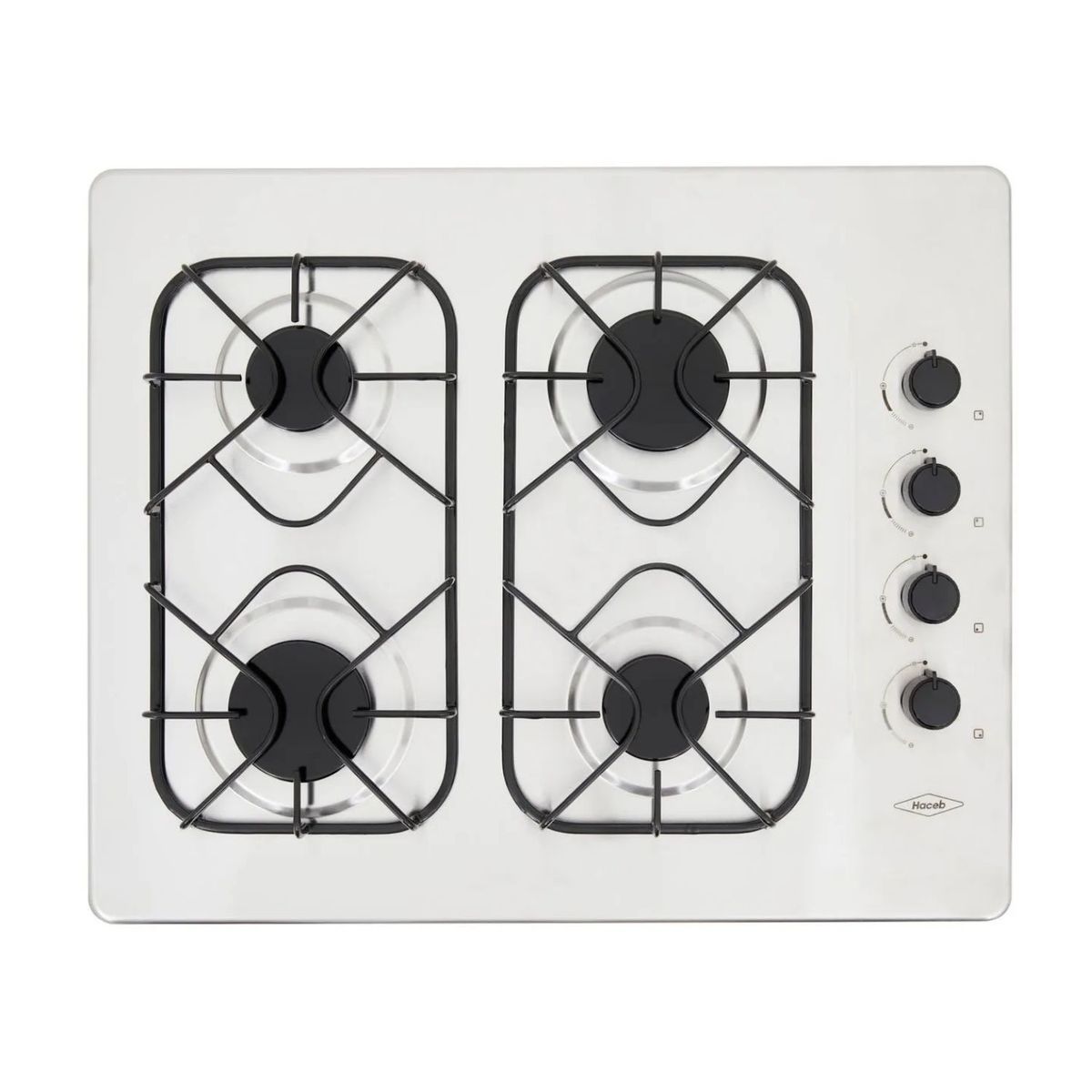 HACEB - Estufa HACEB 66 cm 4 Puestos Gas Natural ARL CG Inox