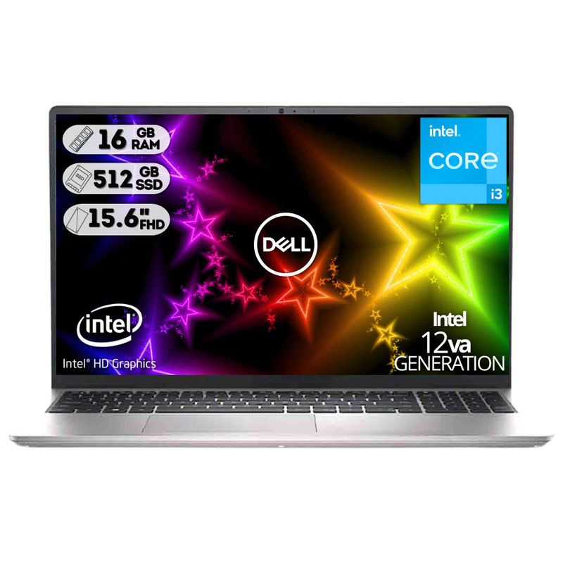 DELL - PORTATIL INSPIRON 3520 INTEL CORE I3 1215U 512GB SSD 16GB RAM 15.6" HD
