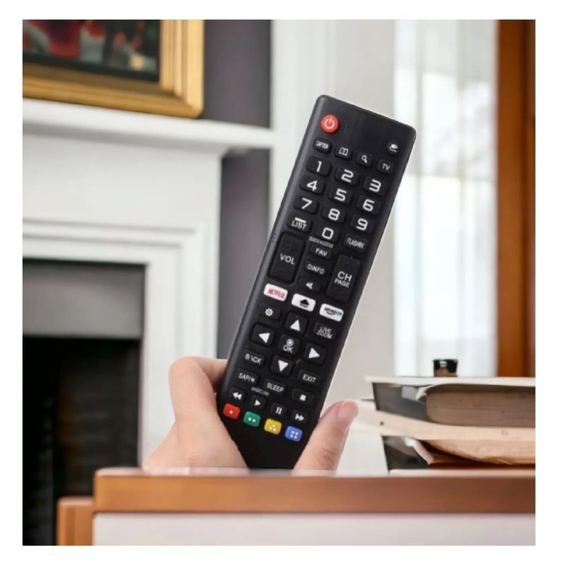 GENERICO - Control Remoto Para Tv Lg Smart Tecla Netflix