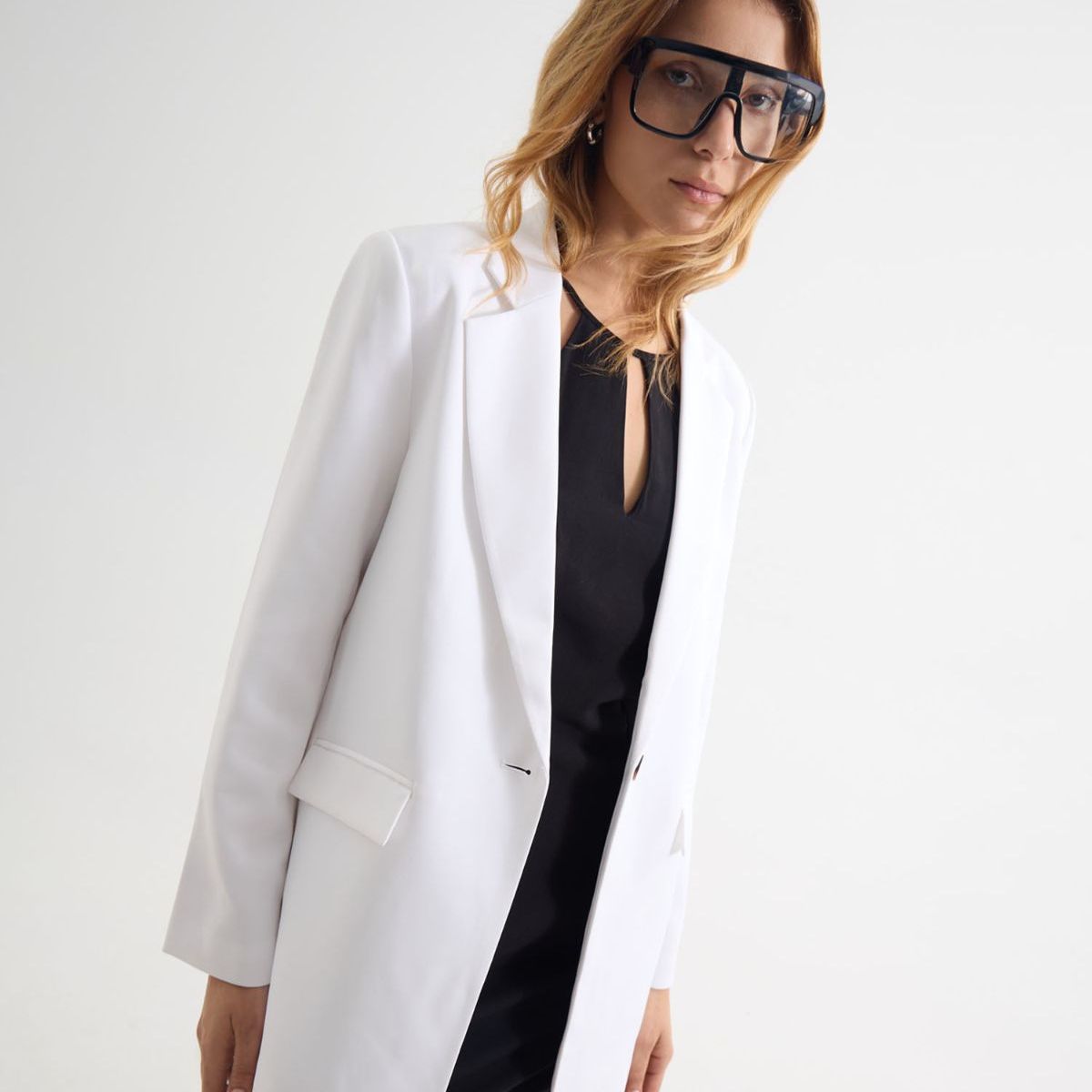 SEVEN SEVEN - Blazer Para Mujer  Color Blanco Marca Seven Seven #28400053