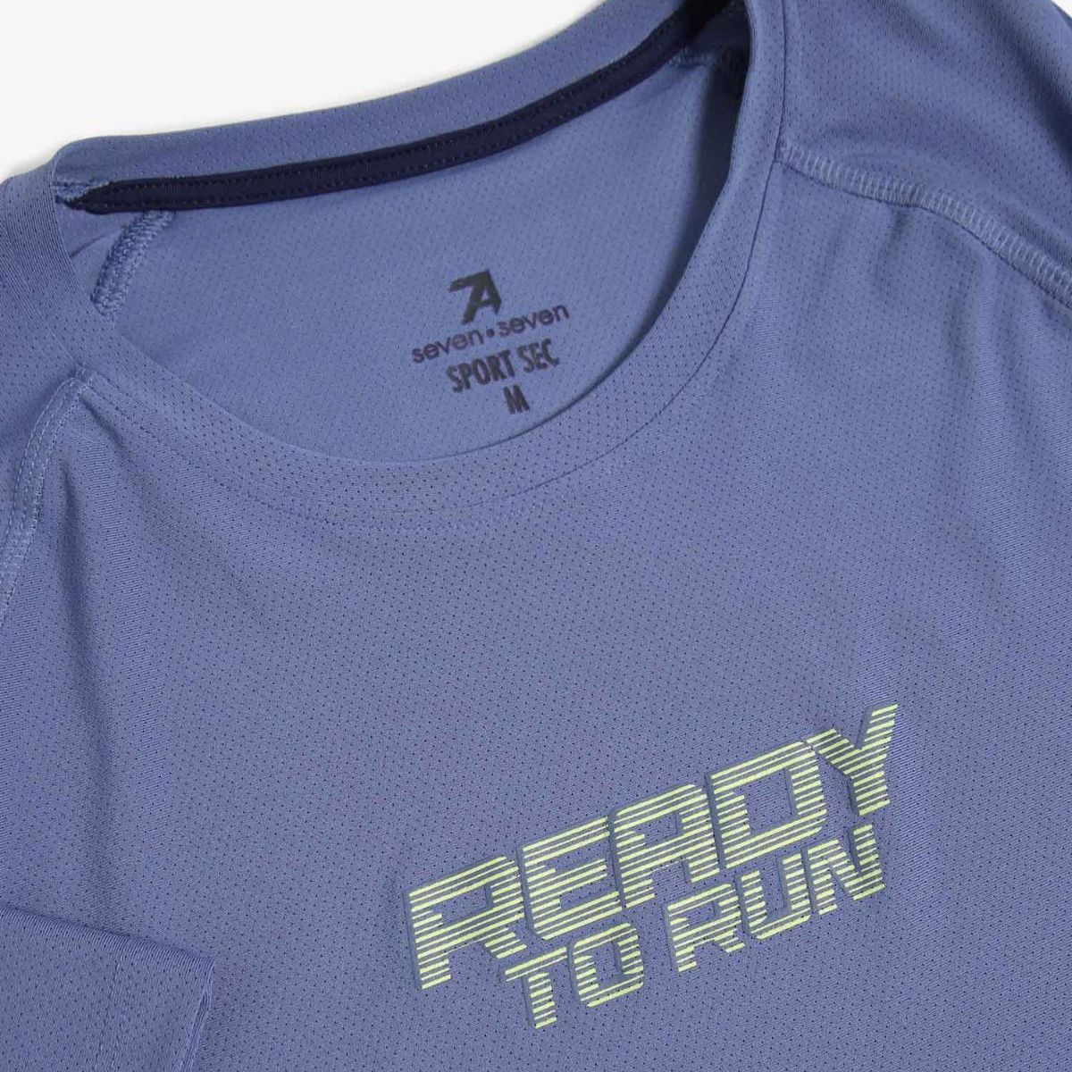 SEVEN SEVEN - Camiseta De Hombre  Color Azul Marca Seven Seven #45092690