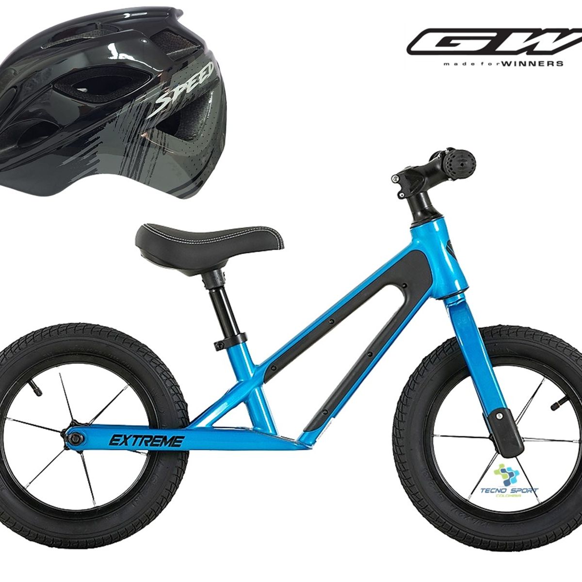GW - Bicicleta Niño Niña Rin 12 Gw Balance Magnesio