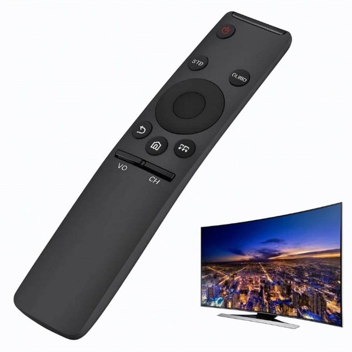 GENERICO - Control Remoto Smart TV compatible Samsung 4K Curve