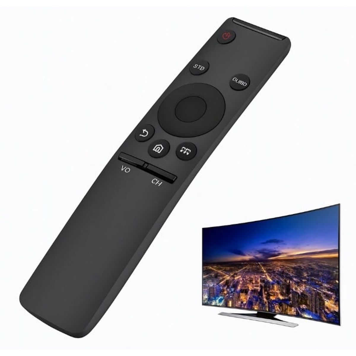 GENERICO - Control Remoto Smart TV compatible Samsung 4K Curve