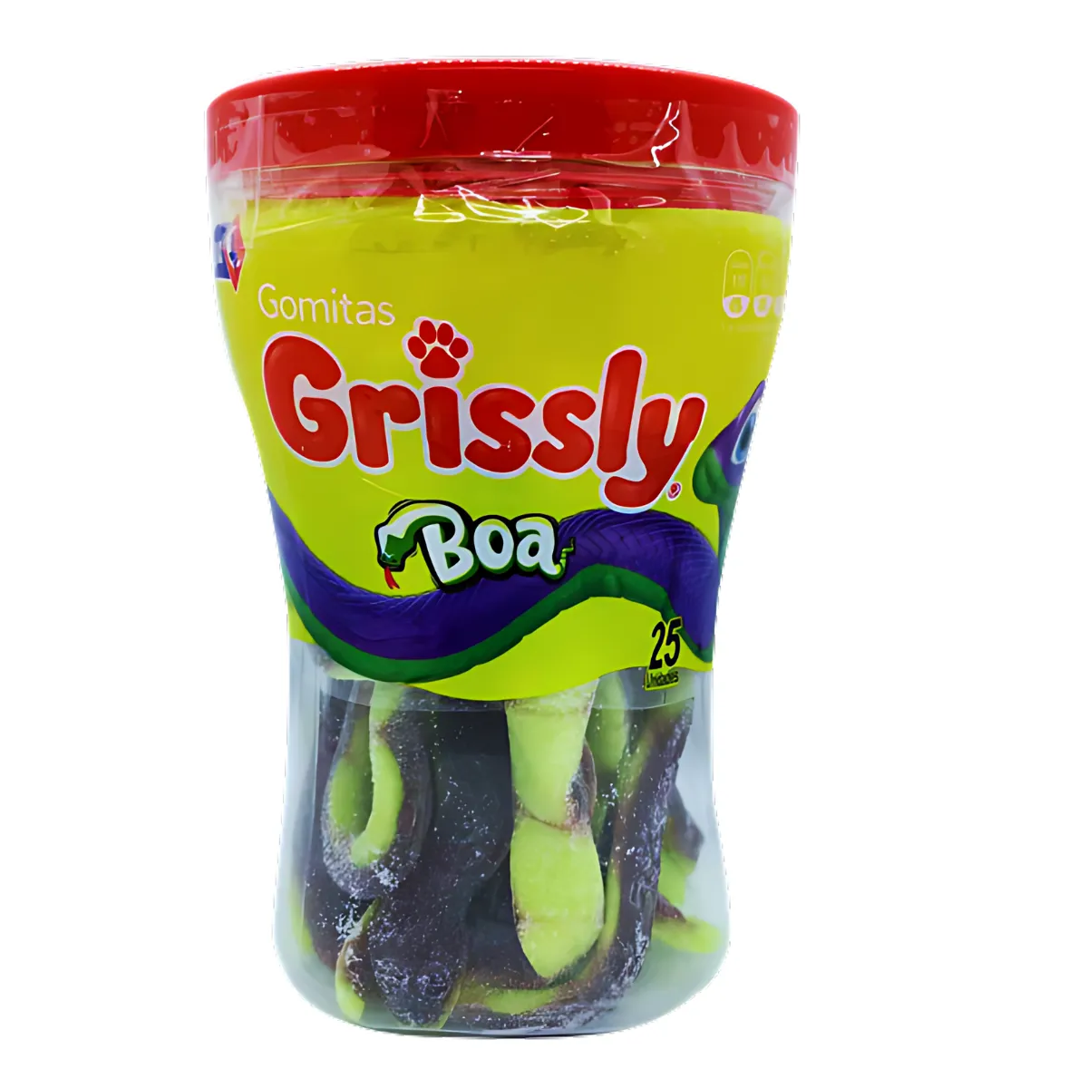 COLOMBINA - Gomitas Grissly Boa X 25 unidades