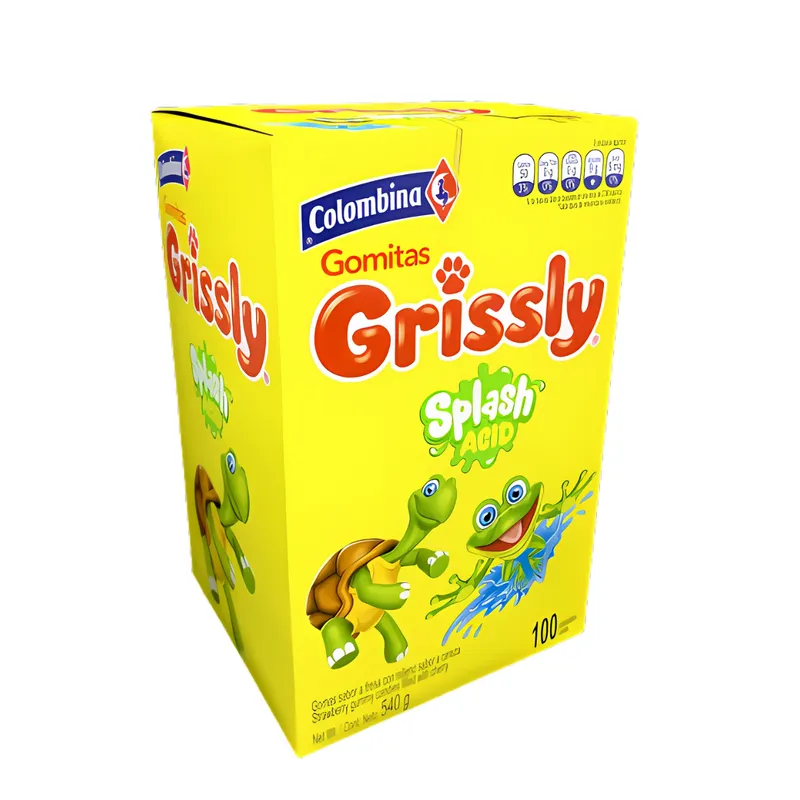 COLOMBINA - Grissly Gomitas Rellenas 100 unidades