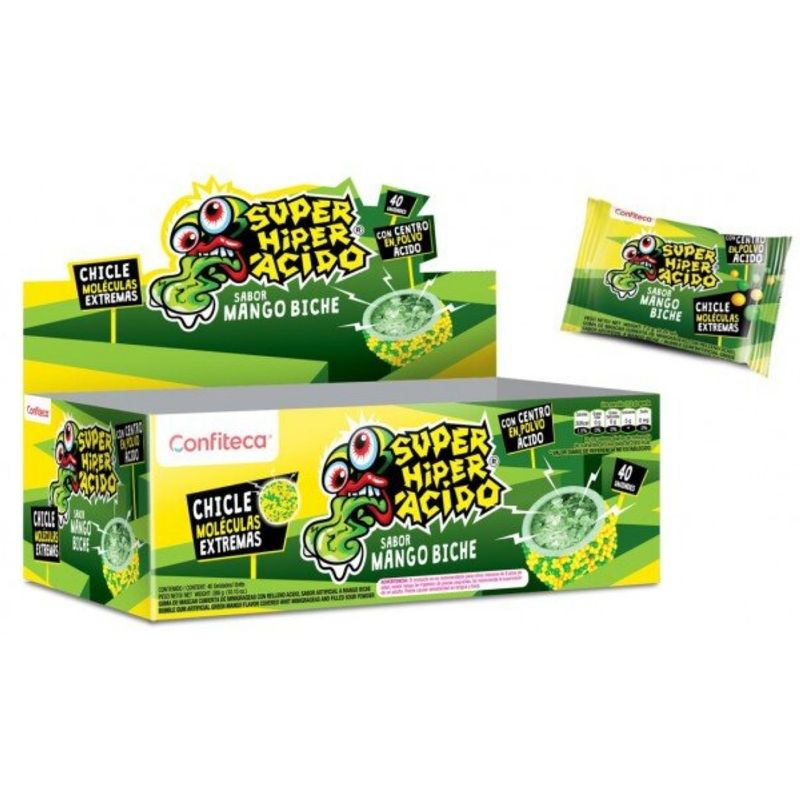 NACIONAL - Super Hiper Acido Mangobiche x40 unidades