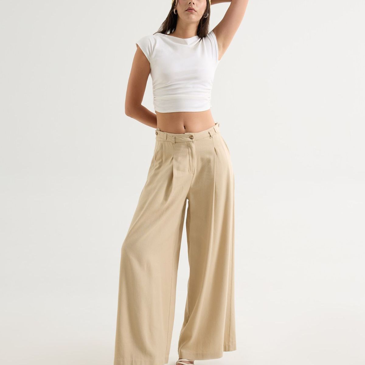 SEVEN SEVEN - Pantalón Para Mujer Moda Color Beige Marca Seven Seven #28071871