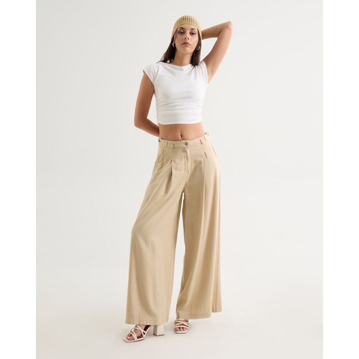 SEVEN SEVEN - Pantalón Para Mujer Moda Color Beige Marca Seven Seven #28071871