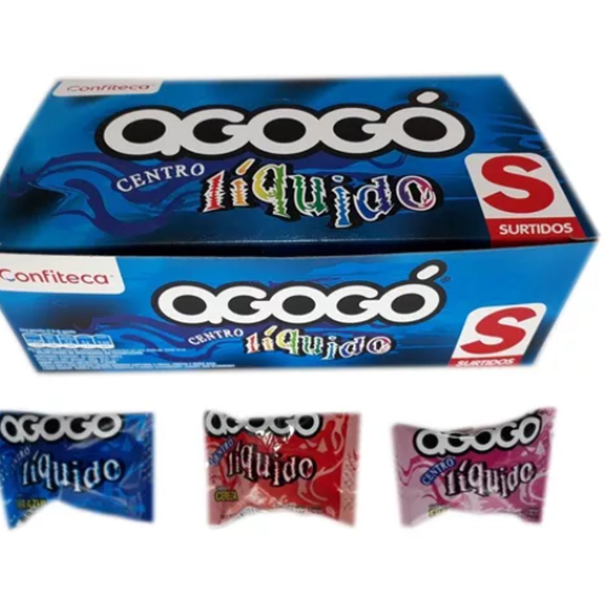 NACIONAL - Chicle Agogo Centro Liquido Liquido X 40 unidades