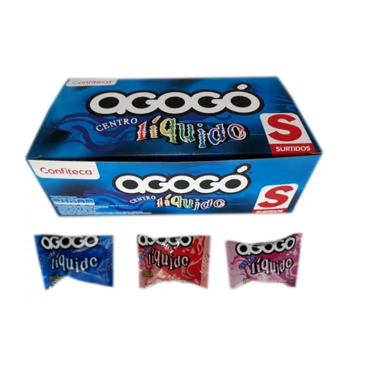 NACIONAL - Chicle Agogo Centro Liquido Liquido X 40 unidades