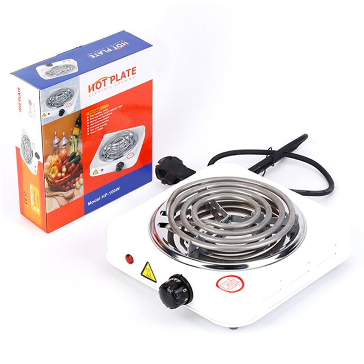 GENERICO - Estufa Eléctrica Mediana 1 puesto Hot Plate