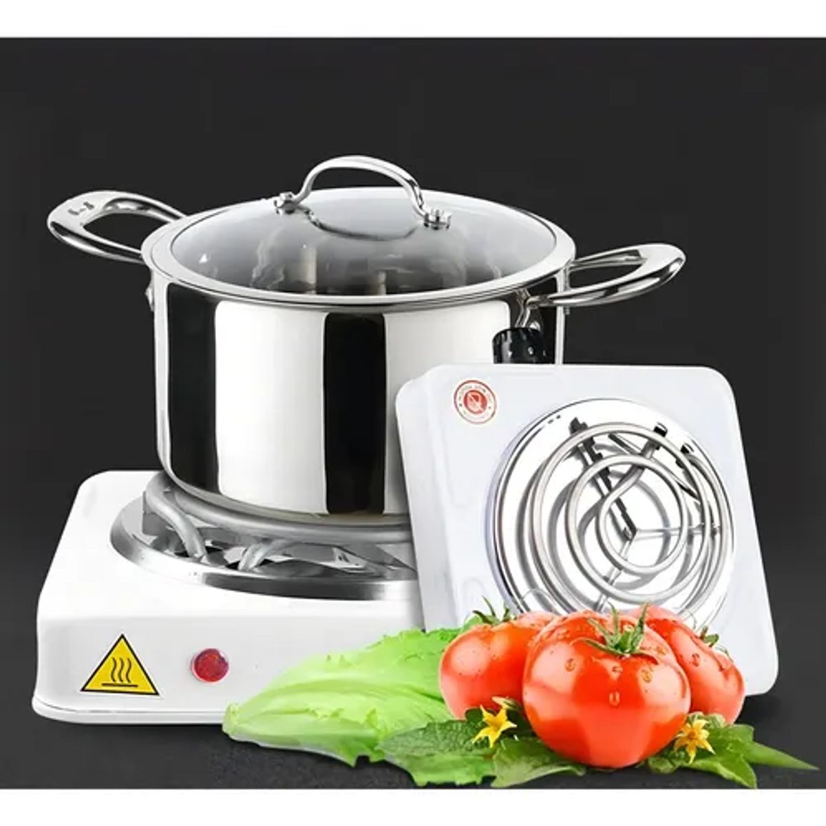 GENERICO - Estufa Eléctrica Mediana 1 puesto Hot Plate