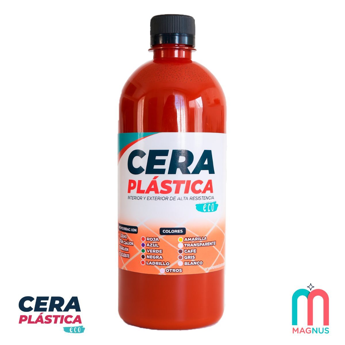 GENERICO - Cera Plástica Eco 1 Litro para Pisos Rústicos – Base Agua – Antideslizante – No Mancha