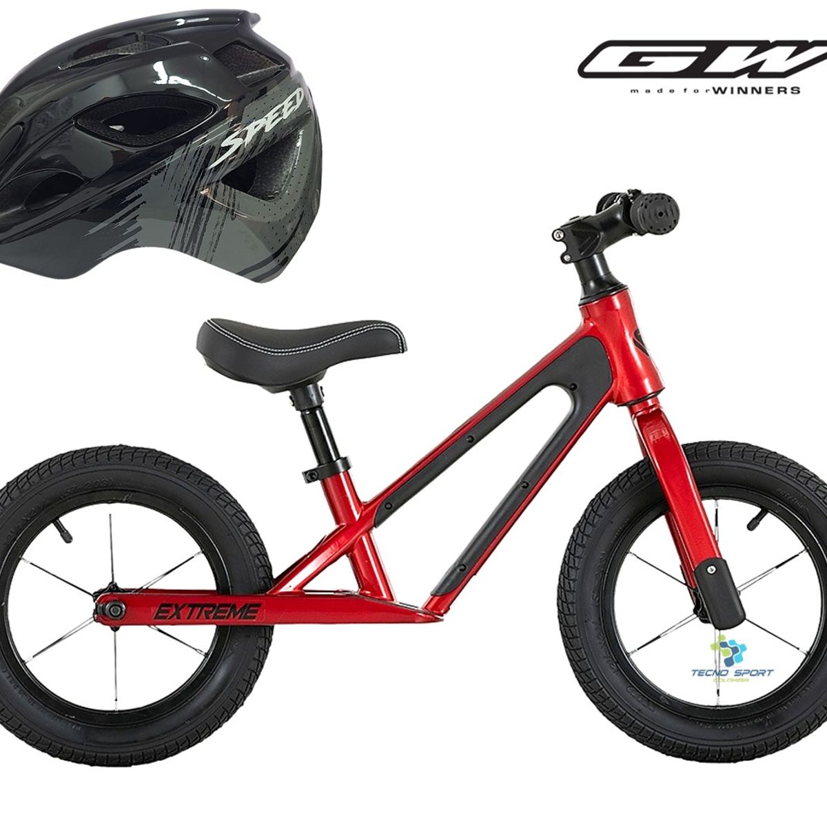 GW - Bicicleta Niño Niña Rin 12 Gw Balance Magnesio