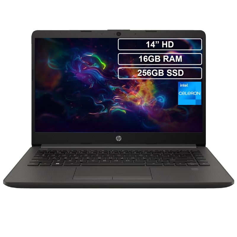 HP - Portátil HP 240 G9 Celeron N4500 16GB 256GB HD 14
