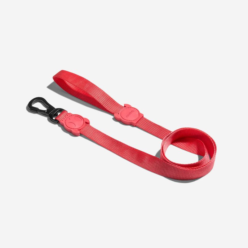 GENERICO - ZeeDog Regular Leash ref Neon Coral talla S