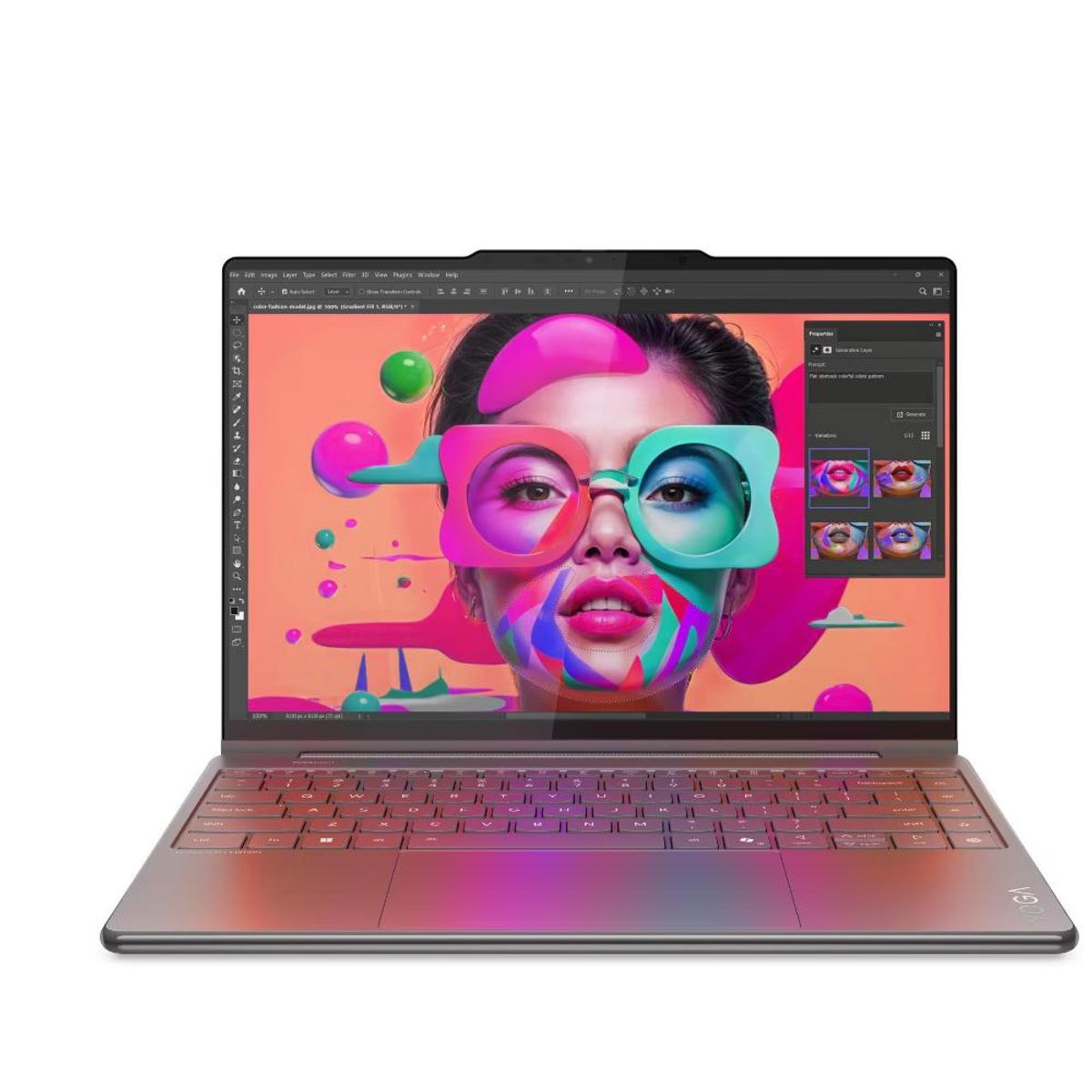 LENOVO - Portátil Lenovo Yoga 9 2 en 1 G10 CUltra 7 32GB 1TB + AI Aura Edition - Gris
