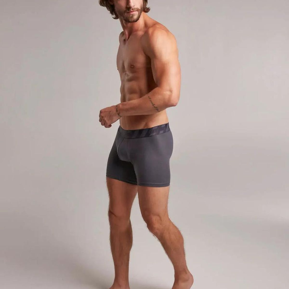 DIANE & GEORDI - Bóxer medio (2148) - Gris