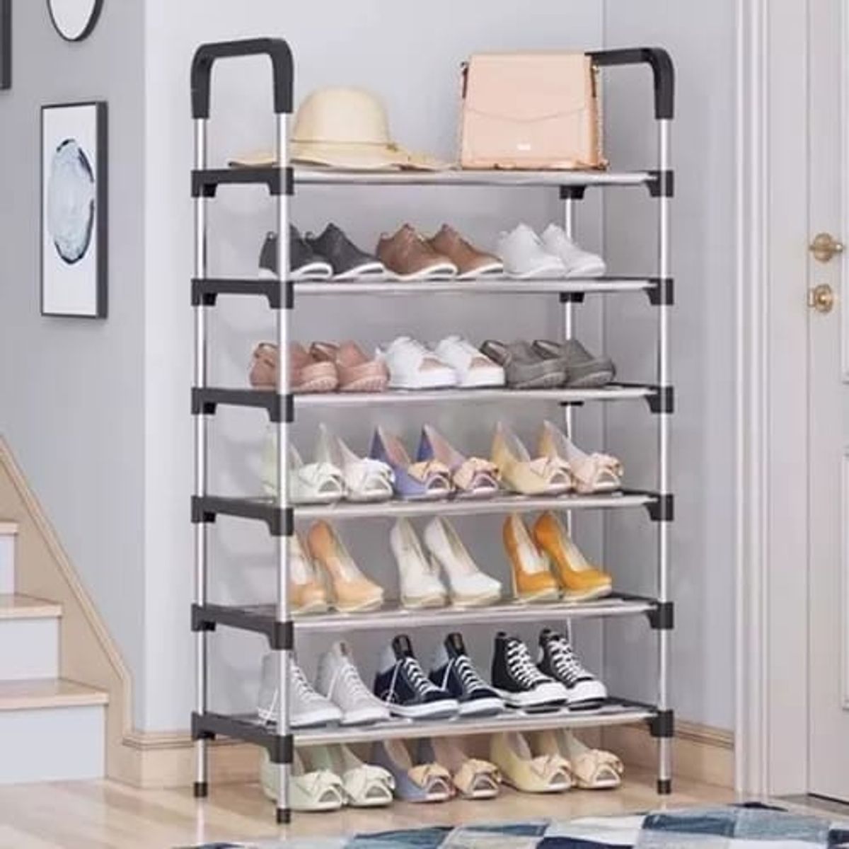CLIO - Organizador Zapatos Calzado 6 Niveles