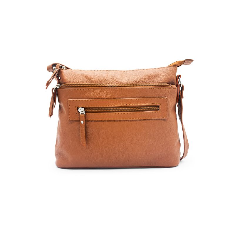 MACOLY - Bolso manos libres macoly 817 cuero