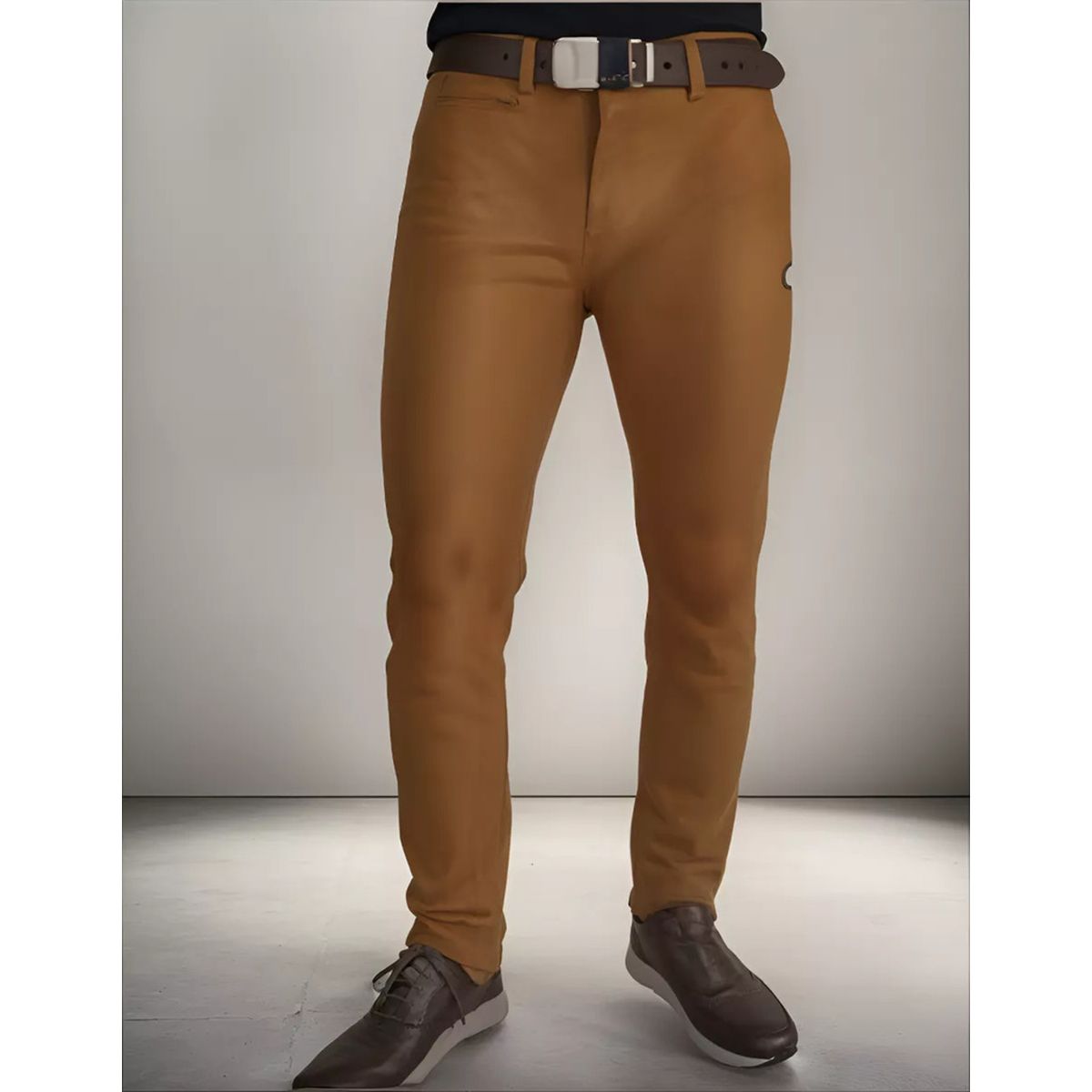 ABC - Pantalon dril licrado para hombre clasico colores