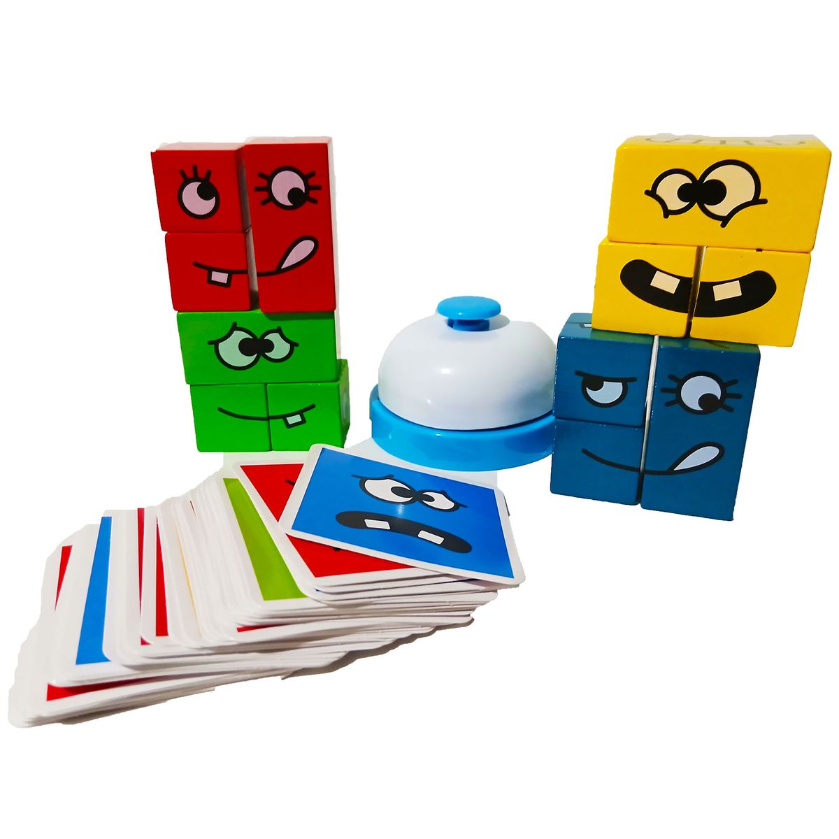 GENERICO - Juego De Cambia Caras Expresiones Agilidad Juego De Mesa